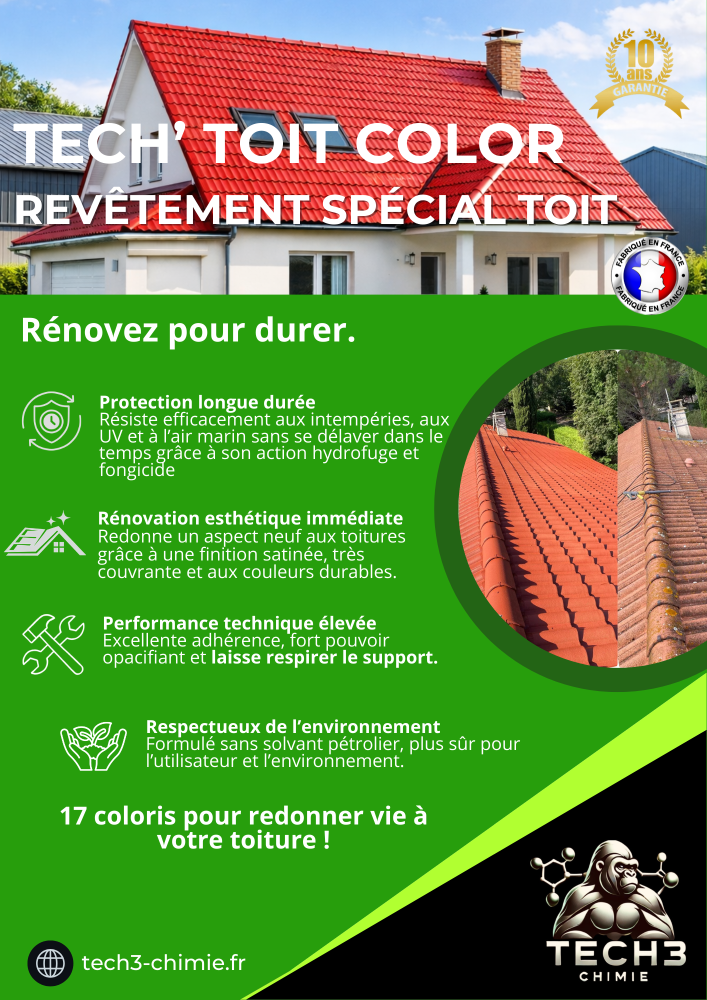 TECH’ TOIT COLOR - Revêtement Spécial toit – Image 3