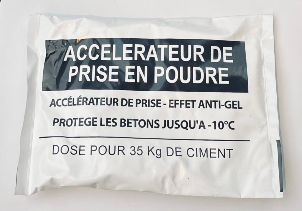 CHAUFFE POUDRE - Accélérateur de prise en poudre